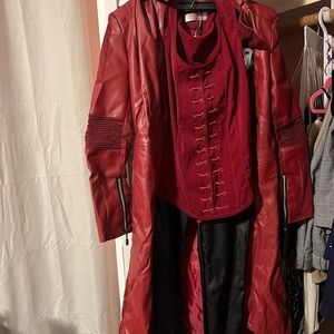 Wanda Maximoff Marvel Cosplay Costume Infinity War